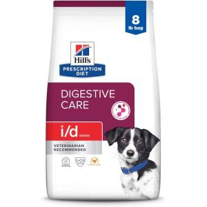 imageHills Prescription Diet id Stress Digestive Care Chicken Flavor Dry Dog Food Veterinary Diet 1433 lb BagChicken