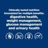 imageHills Prescription Diet wd MultiBenefit DigestiveWeightGlucoseUrinary Management with Chicken Wet Cat Food Veterinary Diet 55 oz Cans 24Packwith Chicken