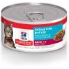 imageHills Science Diet Adult 16 Adult 16 Premium Nutrition Wet Cat Food Chicken Minced 5 oz Can Case of 24Ocean Fish Minced
