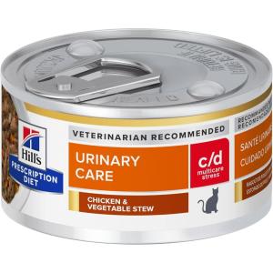 imageHILLS PRESCRIPTION DIET cd Multicare Stress Vegetable ampamp Tuna Stew 29 oz 24Pack Wet FoodChicken  Vegetable Stew