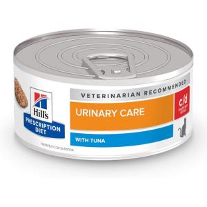 imageHILLS PRESCRIPTION DIET cd Multicare Stress Vegetable ampamp Tuna Stew 29 oz 24Pack Wet FoodTuna
