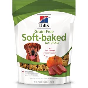 imageHills Grain Free Soft Baked Naturals All Life Stages Great Taste Dog Treats Beef ampamp Sweet Potato 8 oz BagDuck  Pumpkin