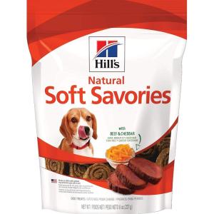 imageHills Natural Soft Savories All Life Stages Great Taste Dog Treats Chicken ampamp Yogurt 8 oz BagBeef  Cheddar