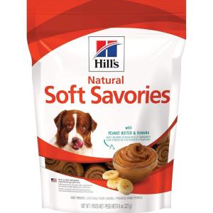 imageHills Natural Soft Savories All Life Stages Great Taste Dog Treats Chicken ampamp Yogurt 8 oz BagPeanut Butter  Banana
