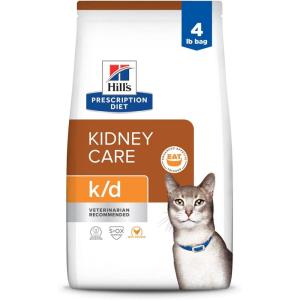 imageHills Prescription Diet kd Kidney Care with Chicken Dry Cat Food Veterinary Diet 85 lb BagChicken