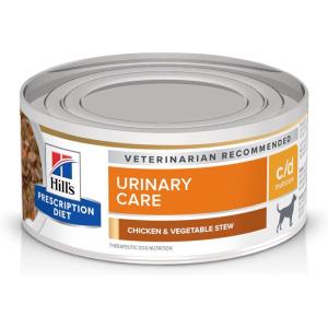 imageHills Prescription Diet cd Multicare Urinary Care Chicken ampamp Vegetable Stew Wet Dog Food Veterinary Diet 125 oz Cans Pack of 12Chicken  Vegetable Stew