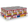 imageHills Science Diet Adult 7 Senior Adult 7 Premium Nutrition Wet Dog Food Variety Pack Chicken ampamp Barley Beef ampamp Barley Loaf 13 oz Can Variety Pack Case of 12Chicken  Vegetable Stew