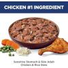 imageHills Science Diet Sensitive Stomach ampamp Skin Adult 16 Stomach ampamp Skin Sensitivity Support Wet Dog Food Chicken ampamp Rice Stew 28 oz Pouch Case of 24