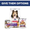 imageHills Science Diet Sensitive Stomach ampamp Skin Adult 16 Stomach ampamp Skin Sensitivity Support Wet Dog Food Turkey ampamp Vegetables Stew 28 oz Pouch Case of 24