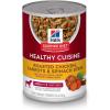 imageHills Science Diet Healthy Cuisine Adult 16 Great Taste Wet Dog Food Variety Pack Roasted Chicken Carrots ampamp Spinach Braised Beef  Carrots ampamp Peas Stew 125 oz Can Variety Pack Case of 12Roasted Chicken  Carrots  Spinach Stew