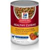 imageHills Science Diet Healthy Cuisine Senior Adult 7 Senior Premium Nutrition Wet Dog Food Roasted Chicken Carrots ampamp Spinach Stew 125 oz Can Case of 12Roasted Chicken  Carrots  Spinach