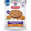 imageHills Science Diet Sensitive Stomach ampamp Skin Adult 16 Stomach ampamp Skin Sensitivity Support Wet Dog Food Chicken ampamp Rice Stew 28 oz Pouch Case of 24