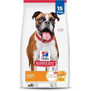 imageHills Science Diet Light  Adult 16 Weight Management Support Dry Dog Food Chicken ampamp Barley 30 lb BagChicken