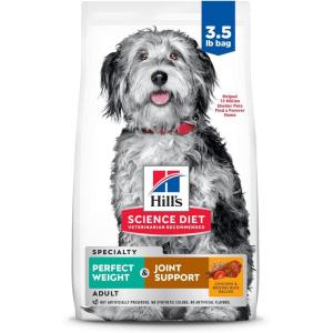 imageHills Science Diet Perfect Weight ampamp Joint Support Adult 16 Weight Management ampamp Joint Support Dry Dog Food Chicken ampamp Brown Rice 25 lb BagChicken  Brown Rice