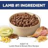imageHills Science Diet Adult 16 Adult 16 Premium Nutrition Dry Dog Food Lamb ampamp Brown Rice 155 lb BagLamb  Brown Rice