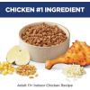 imageHills Science Diet Indoor Senior Adult 11 Easy Litter Box Cleanup Dry Cat Food Chicken Recipe 7 lb BagChicken