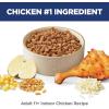 imageHills Science Diet Indoor Senior Adult 11 Easy Litter Box Cleanup Dry Cat Food Chicken Recipe 7 lb BagChicken