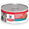 imageHills Science Diet Indoor Adult 16 Easy Litter Box Cleanup Wet Cat Food Salmon ampamp Vegetables Stew 55 oz Can Case of 24