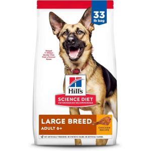 imageHills Science Diet Adult 6 Chicken Meal Barley ampamp Brown Rice Recipe Large Breed Dry Dog Food 33 lbsChicken