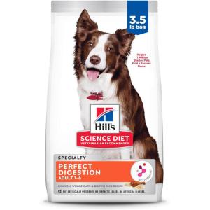 imageHills Science Diet Adult Perfect Digestion Salmon Dry Dog Food 12 lbsChicken  Brown Rice   Whole Oats