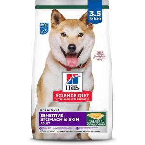 imageHills Science Diet Sensitive Stomach ampamp Skin Adult 16 Stomach ampamp Skin Sensitivity Support Dry Dog Food Chicken Recipe 30 lb BagPollock  Barley   Insect Recipe