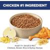 imageHills Science Diet Adult 11 Small ampamp Mini Chicken Meal Brown Rice ampamp Barley Recipe Dry Dog Food 155 lbs