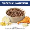 imageHills Science Diet Adult 7 Senior Adult 7 Premium Nutrition Dry Dog Food Chicken Brown Rice ampamp Barley 33 lb BagChicken