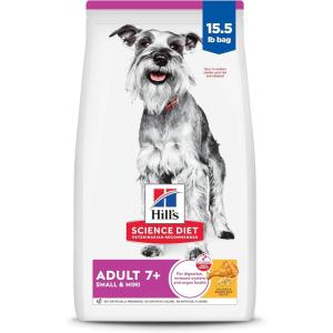 imageHills Science Diet Adult 7 Small ampamp Mini Chicken Meal ampamp Brown Rice Recipe Dry Dog Food 155 lbsChicken