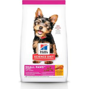 imageHills Science Diet Dry Dog Food Puppy Small ampamp Mini Chicken Meal Barley ampamp Brown Rice Recipe 155 lb Bag