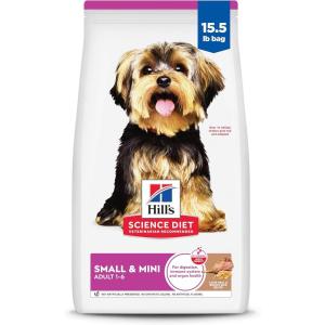 imageHills Science Diet Small ampamp Mini Adult 16 Small ampamp Mini Breeds Premium Nutrition Dry Dog Food Lamb ampamp Brown Rice 155 lb Bag