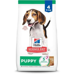imageHills Science Diet Puppy Puppy Premium Nutrition Dry Dog Food Chicken ampamp Brown Rice 275 lb BagLamb  Brown Rice