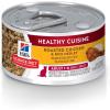 imageHills Science Diet Healthy Cuisine Adult 16 Great Taste Wet Cat Food Roasted chicken ampamp Rice Stew 28 oz Can Case of 24Roasted chicken  Rice Stew