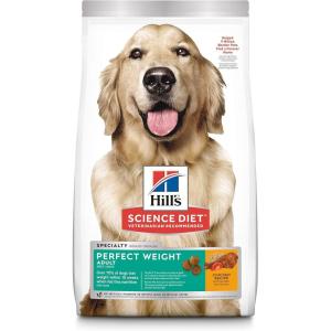 imageHills Science Diet Dry Dog Food Adult Perfect Weight for Healthy Weight ampamp Weight Management Chicken Recipe 285 lb BagChicken