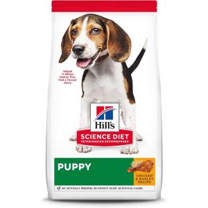 imageHills Science Diet Dry Dog Food Puppy Small Bites Chicken Meal ampamp Barley Recipe 155 lb BagChicken  Barley