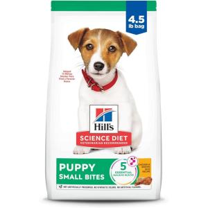 imageHills Science Diet Puppy Puppy Premium Nutrition Small Kibble Dry Dog Food Chicken ampamp Brown Rice 45 lb BagChicken  Brown Rice