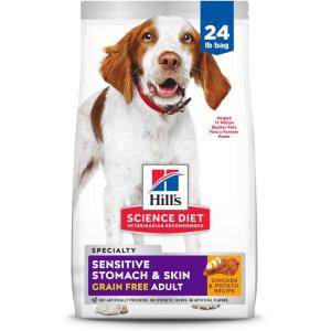 imageHills Science Diet Sensitive Stomach ampamp Skin Adult 16 Stomach ampamp Skin Sensitivity Support Dry Dog Food Grain Free Chicken ampamp Potato 24 lb BagGrain Free  Chicken  Potato