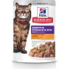 imageHills Science Diet Sensitive Stomach ampamp Skin Adult 16 Stomach ampamp Skin Sensitivity Support Wet Cat Food Variety Case Chicken ampamp Beef Salmon ampamp Tuna Stew 28 oz Pouch Variety Case Case of 12Chicken  Beef Stew