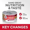 imageHills Science Diet Healthy Cuisine Adult 16 Great Taste Wet Cat Food Poached Salmon ampamp Spinach Medley 28 oz Can Case of 24