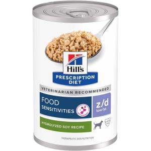 imageHills Prescription Diet dd SkinFood Sensitivities Salmon Formula Canned Dog Food Veterinary Diet 13 oz 12Pack Wet FoodHydrolyzed Soy